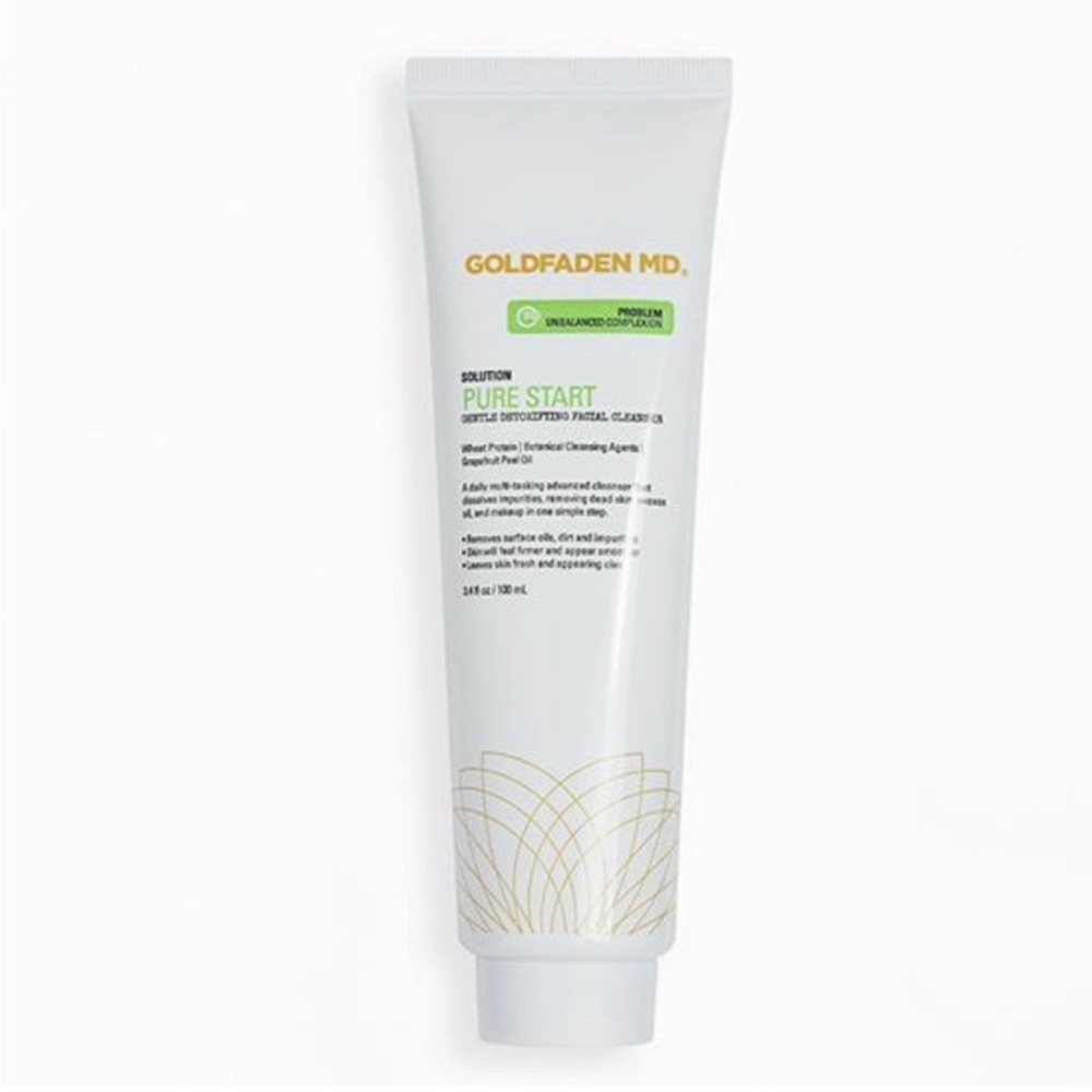 GOLDFADEN MD. Pure Start Gentle Detoxifying Natural Facial Cleanser NWT